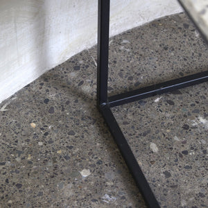 Mesa Lateral Mármol Terrazo L