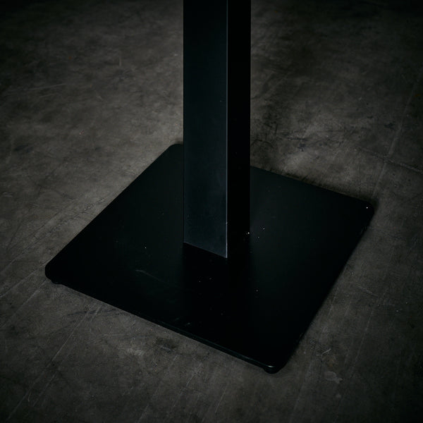 Base Cuadrada Negra Plegable